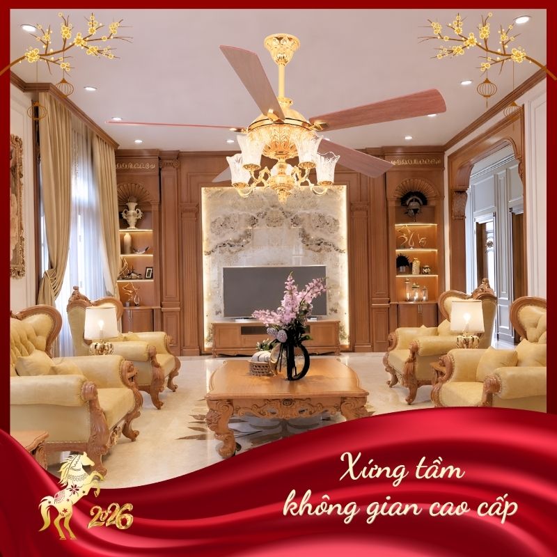 Quạt Trần Phòng Khách