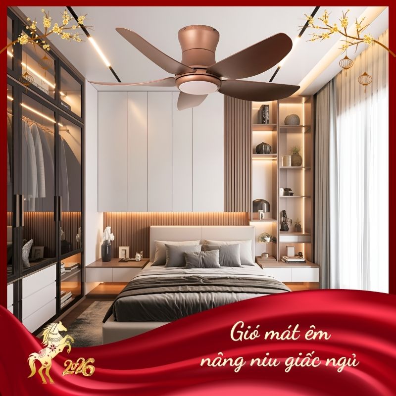 Quạt Trần Phòng Ngủ