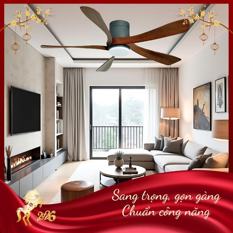 Quạt Trần Chung Cư