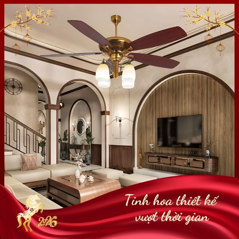 Quạt Trần Cổ Điển