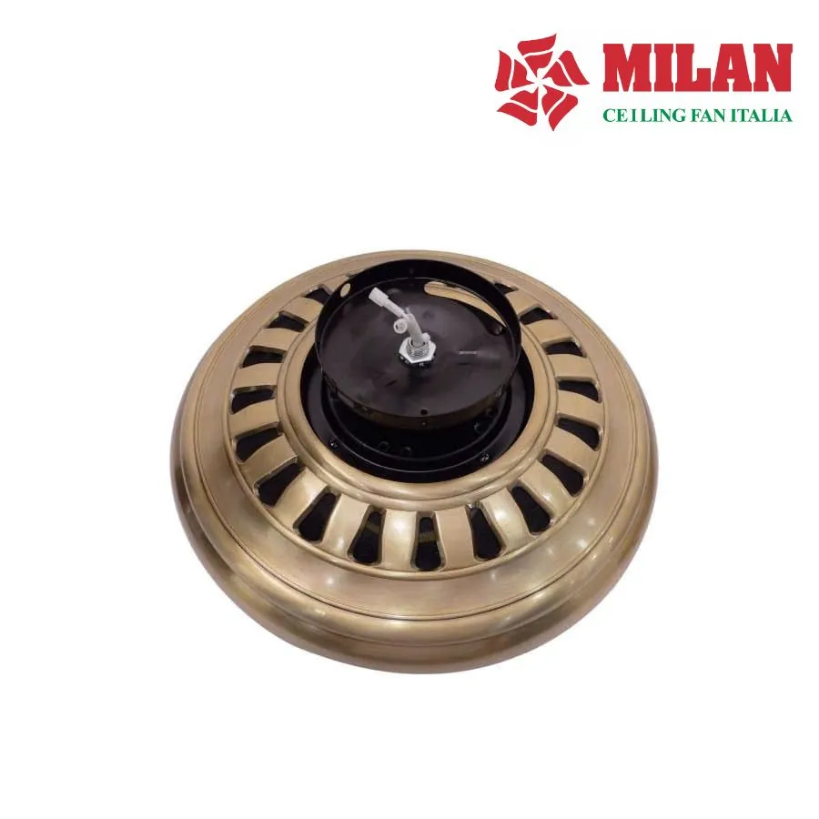 Quạt trần trang trí cổ điển 5 cánh gỗ không đèn FY508 KĐ sử dụng động cơ DC