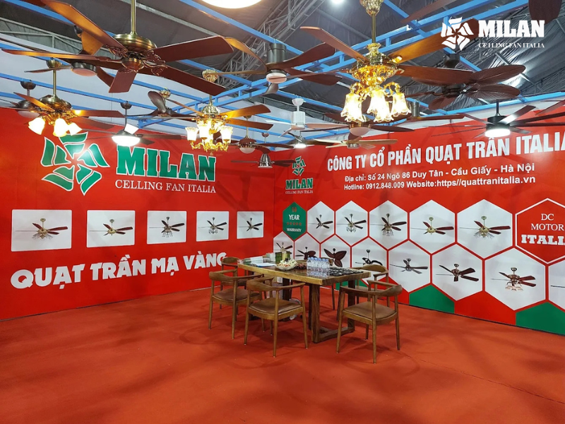 Địa chỉ mua quạt trần đèn trang trí chất lượng ở Hà Nội 2026