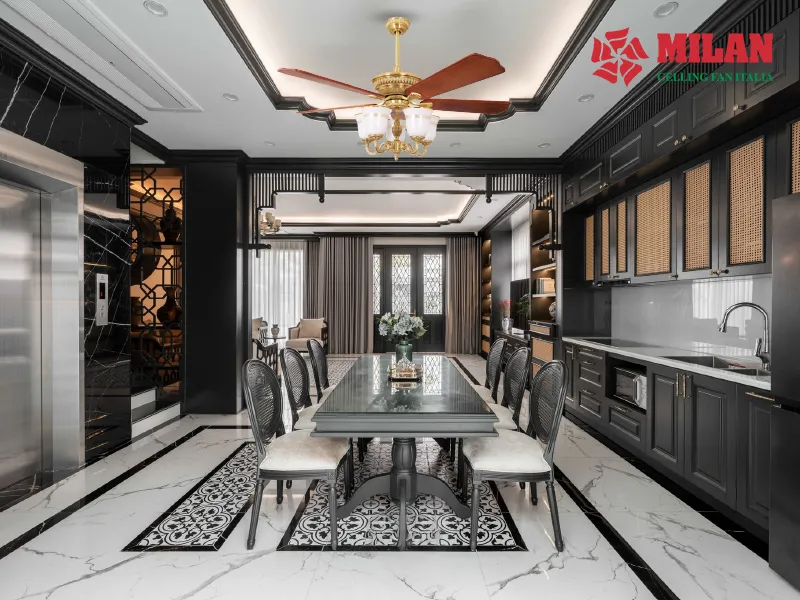 Lắp Quạt Trần Có Đèn Tại Quận 12: Gợi Ý Chọn Mẫu Cho Nhà Phố Và Căn Hộ