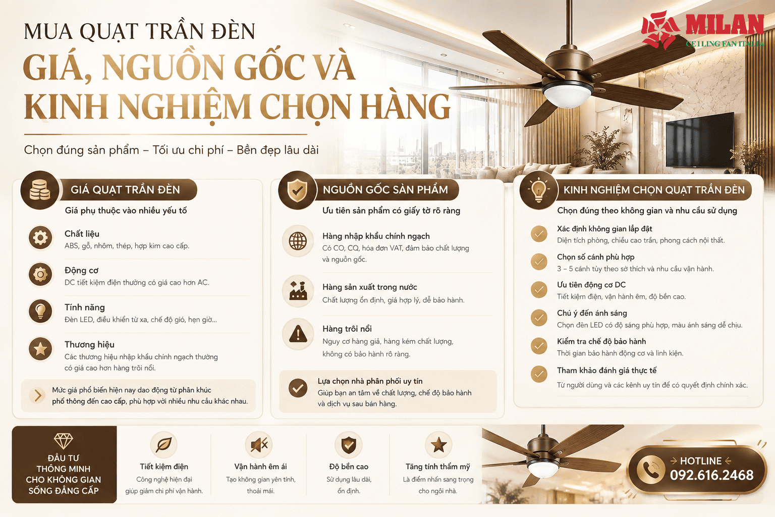 Mua Quạt Trần Đèn: Giá, Nguồn Gốc Và Kinh Nghiệm Chọn Hàng