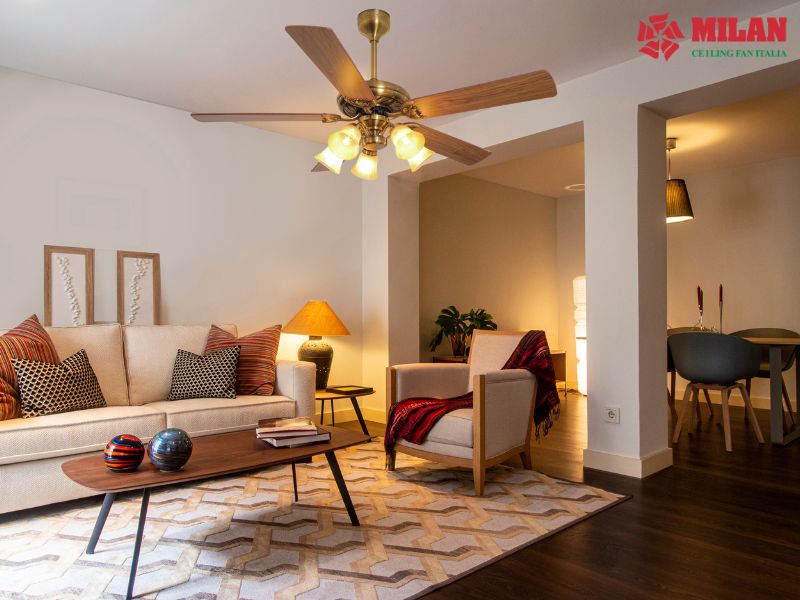 Quạt trần có đèn có tốn điện hơn không?