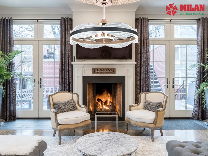 10 mẫu quạt trần có đèn trang trí được ưa chuộng nhất hiện nay