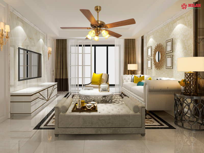 Top 5 quạt trần gắn đèn chùm đáng chọn hiện nay