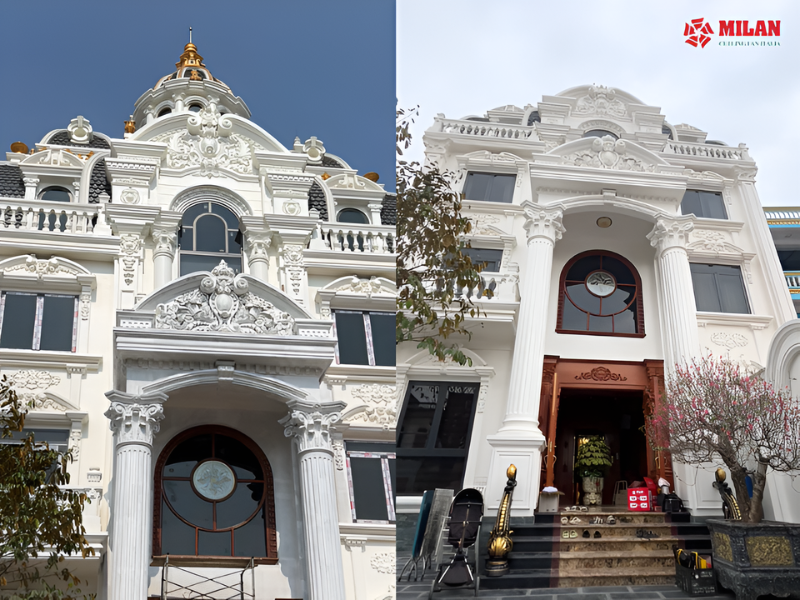 Dự án quạt trần mạ vàng cho biệt thự cao cấp