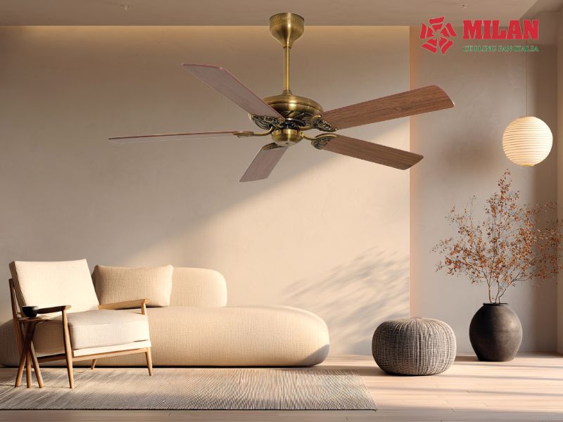 Quạt trần trang trí đẹp – Giải pháp nâng tầm không gian sống