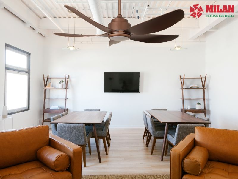 Quạt trần văn phòng - Giải pháp làm mát hiệu quả cho không gian làm việc